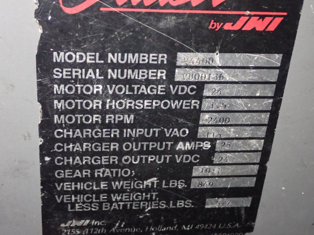 Jwi Electric Cart - V4400