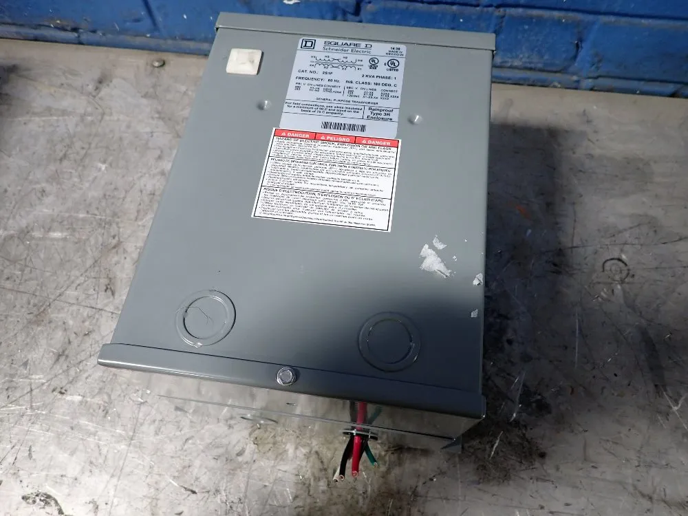 Square D 2 Kva Transformer - 2s1f