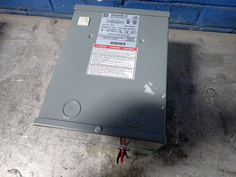 Square D 2 Kva Transformer - 2s1f