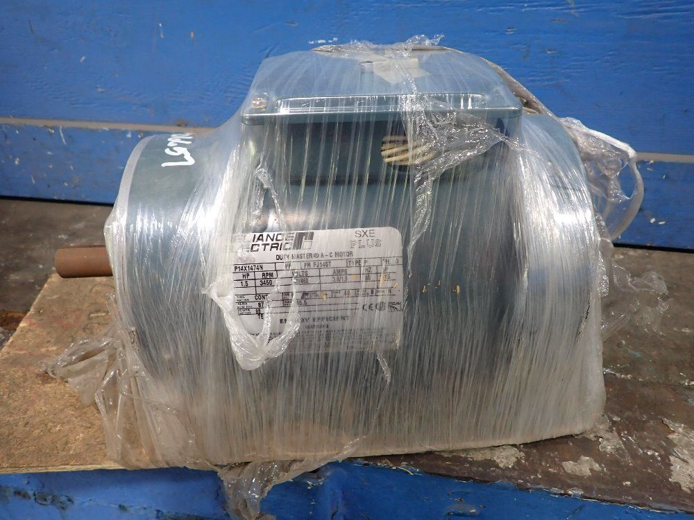 Reliance Electric 1 1/2 Hp Motor - P14x1474n