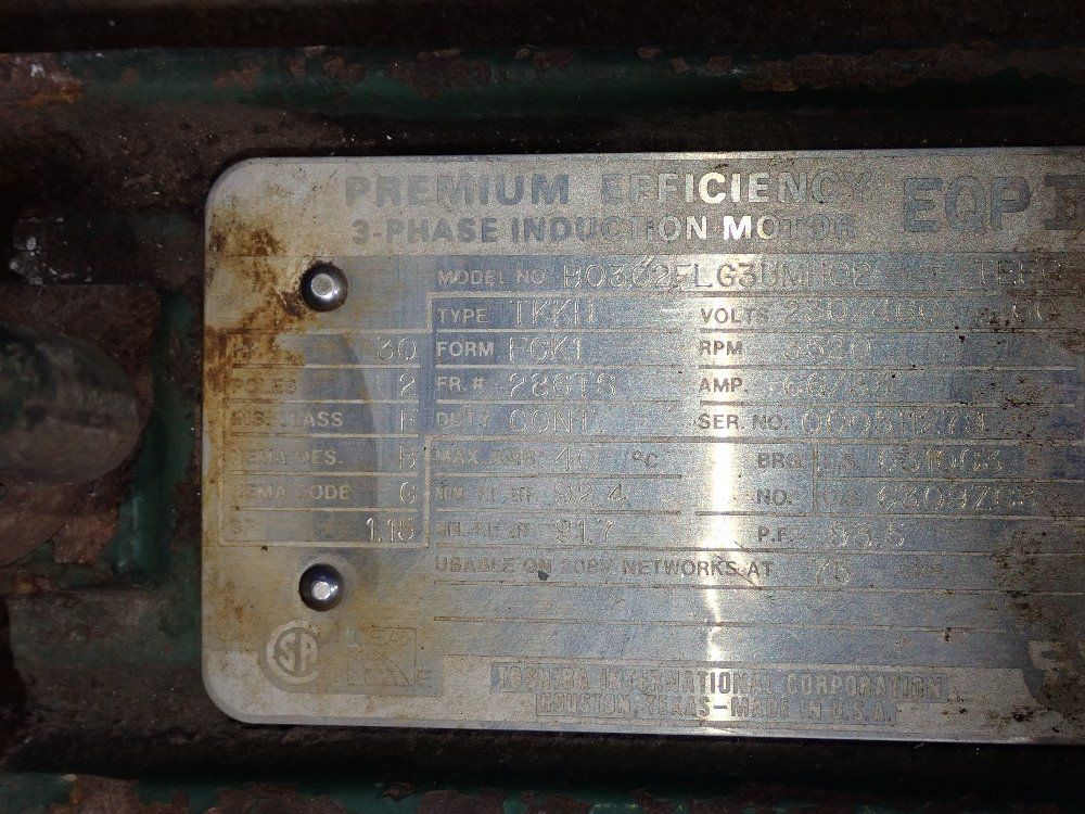 Toshiba 30 Hp Motor - B0302fl63umh02