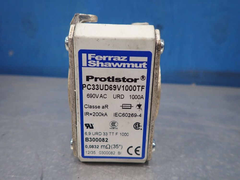 Ferraz Shawmut Fuse - Dc33vd69u1000tf