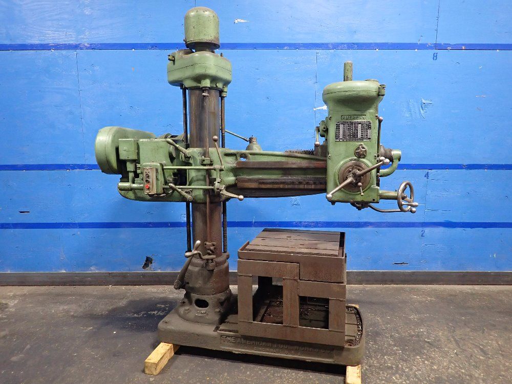 American 9" X 3'9"(45") Radial Arm Drill