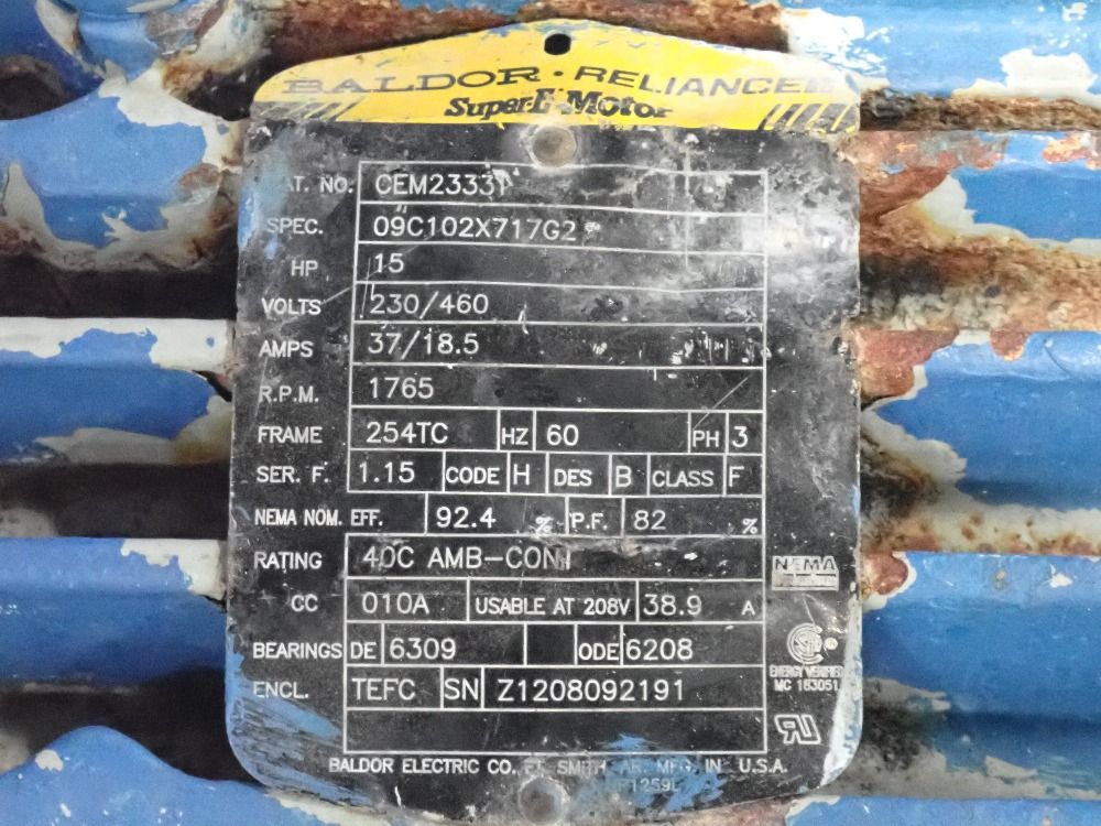 Fristam Pumps 15 Hp Centrifugal Pump