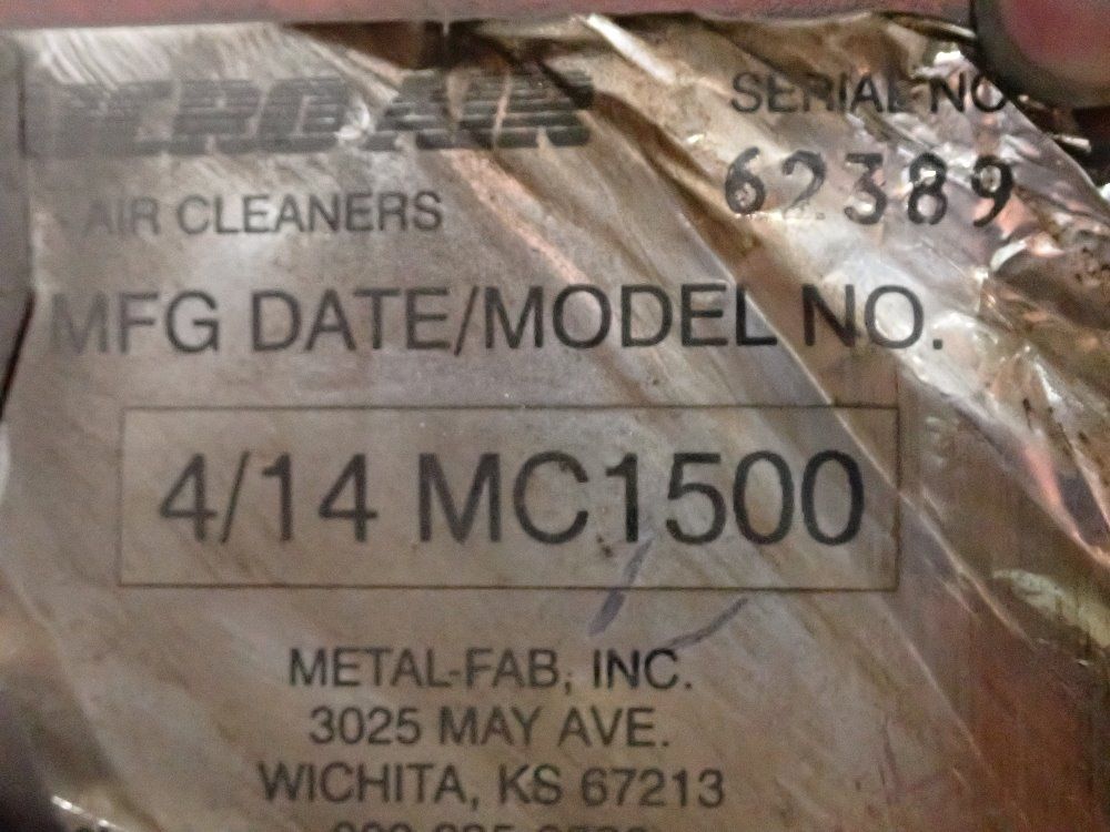 Micro-air Dust Collector - Mc1500