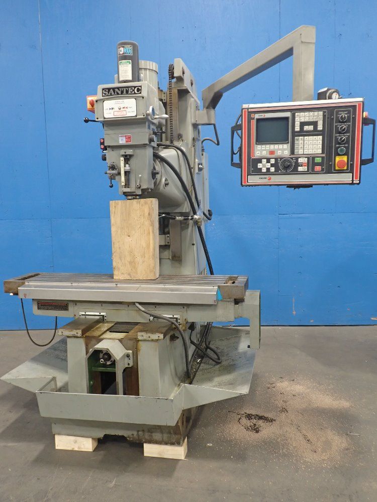 Santec 60" X 12" Cnc Vertical Mill - Rb40