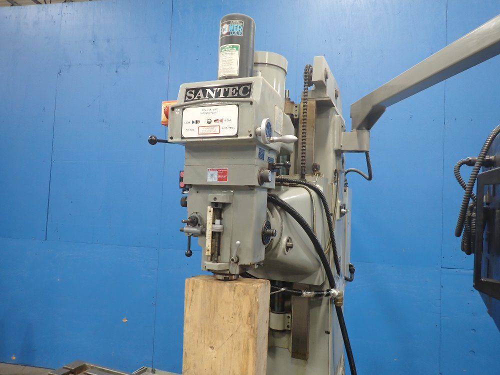Santec 60" X 12" Cnc Vertical Mill - Rb40