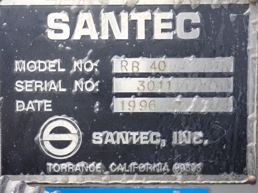 Santec 60" X 12" Cnc Vertical Mill - Rb40