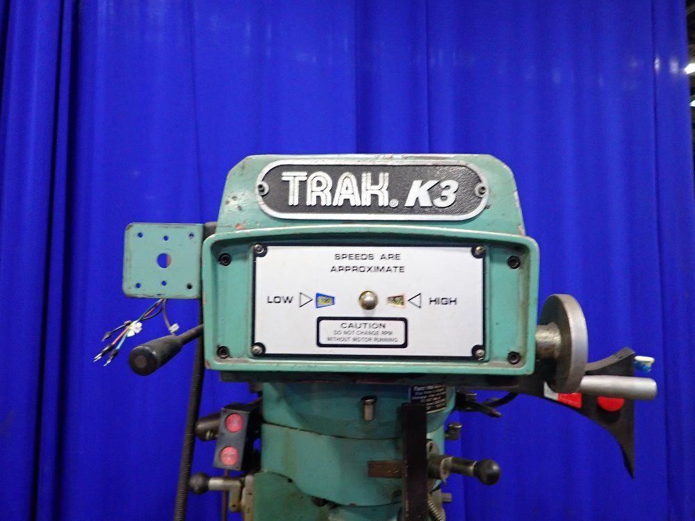 Southwestern Industries 10" X 50" Vertical Mill - Trak K3