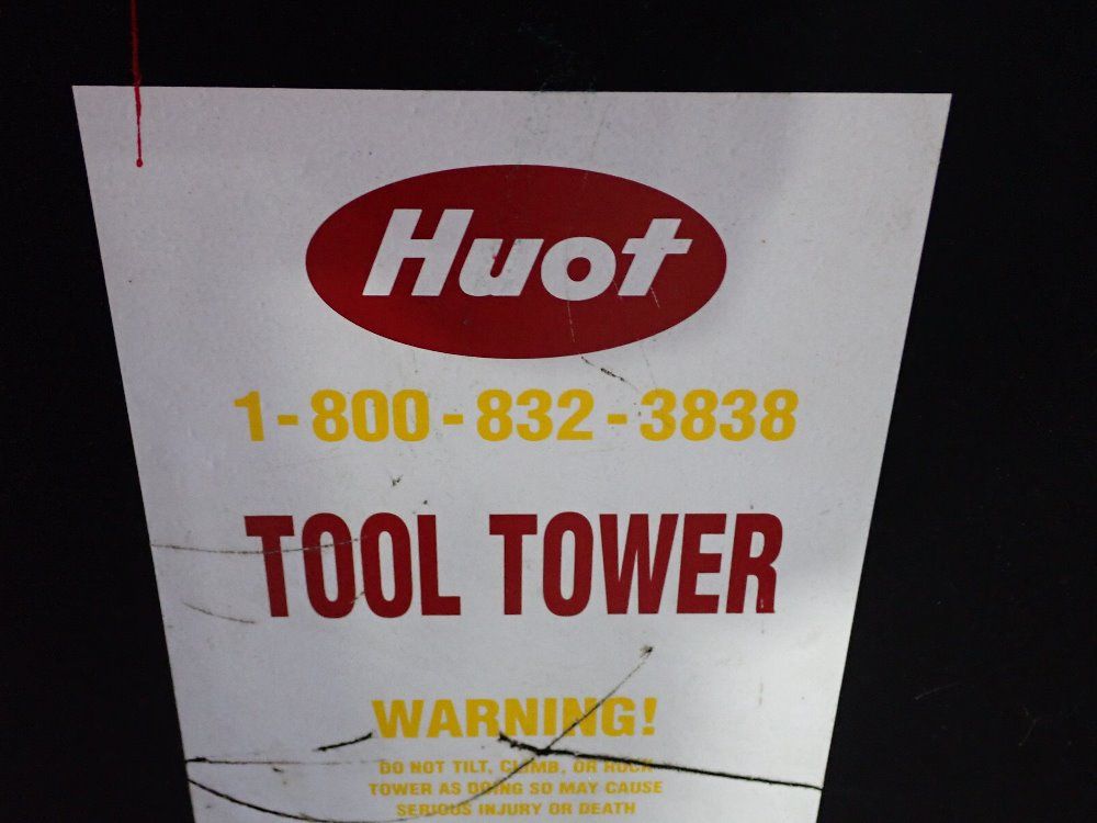 Huot 54 Slots Tool Holder Cart