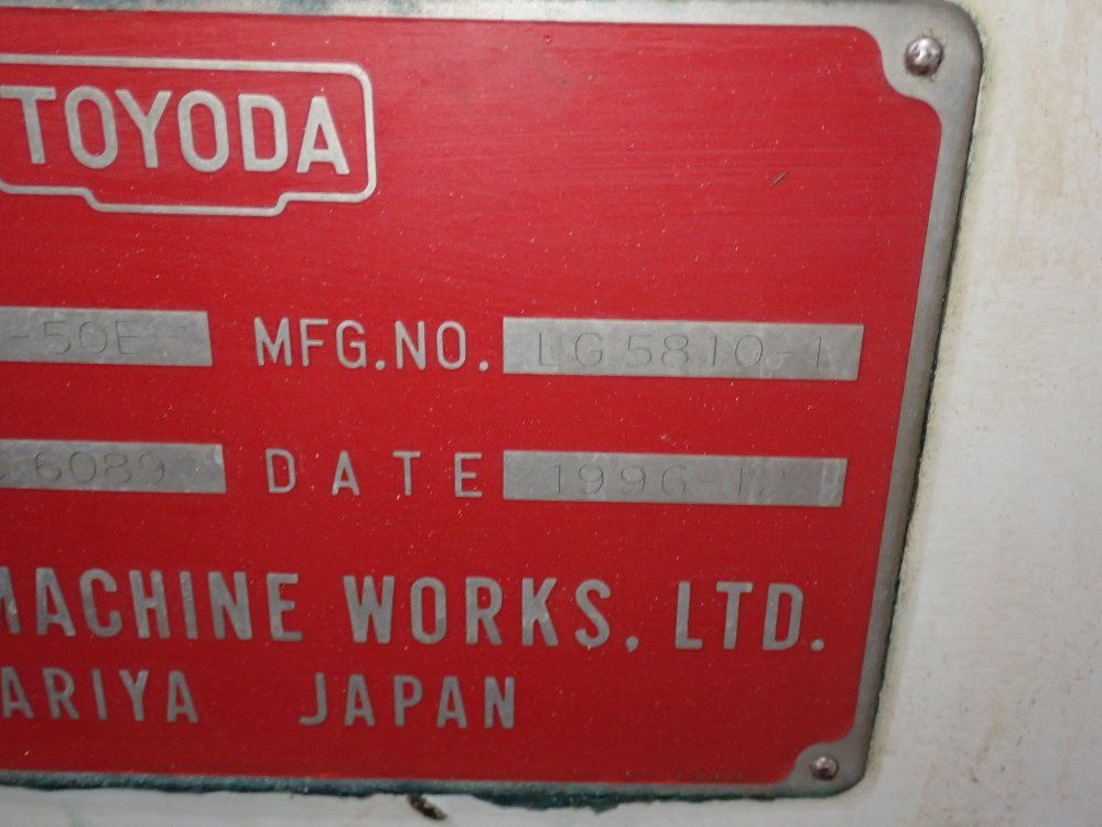 Toyota Cnc Grinder - Gl4p-50e