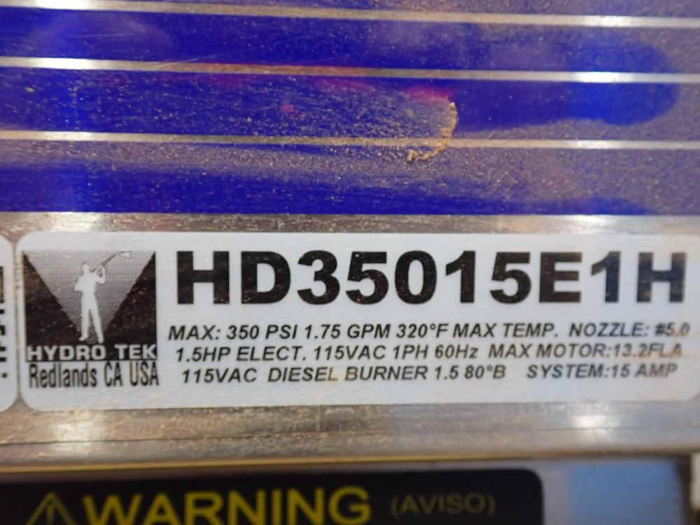 Hydro-tek 350 Psi Hot Pressure Washer - Afg