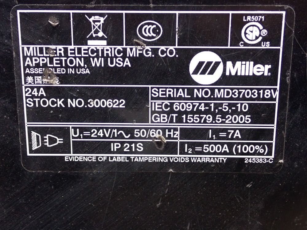 Miller Wire Feeder - 24a