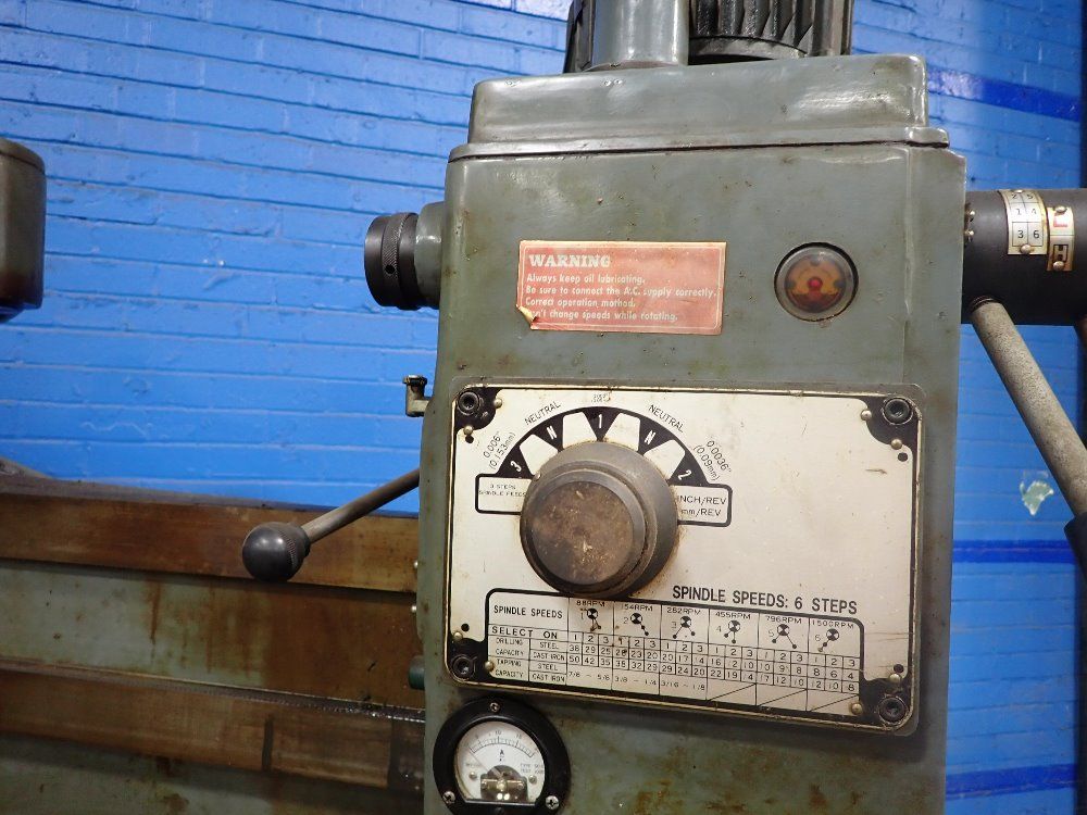 Doncho-well 8" X 2" X 6" Radial Arm Drill - Fm-793