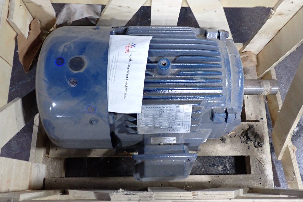 North American Electric 25 Hp Motor - Pe284t-25-4