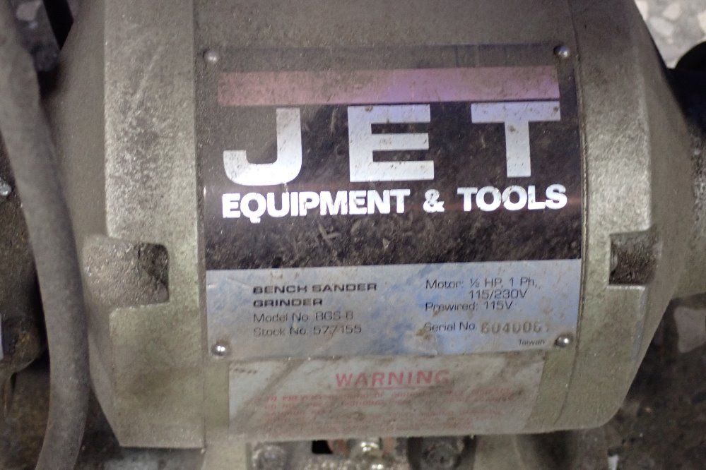 Jet Equipment Tools 1/2 Hp Bench Sander - Bgs-6