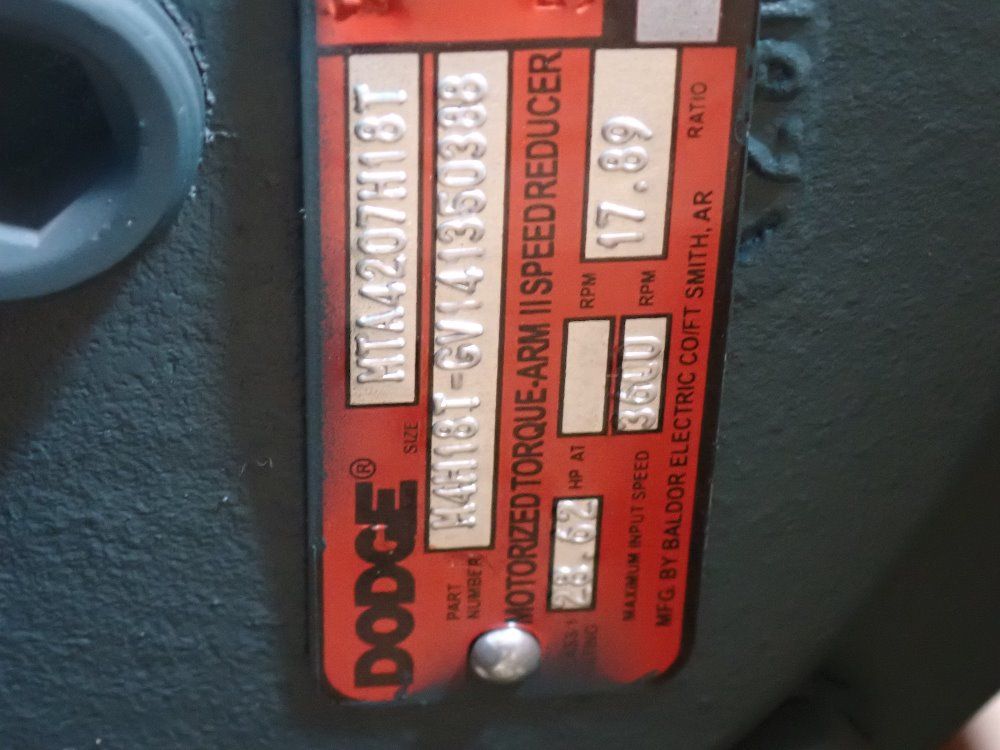 Dodge Speed Reducer - Mta4207h18t