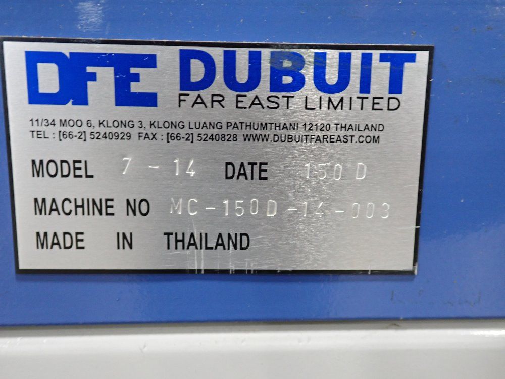 Dubuit Far East Ltd Silk Screen Printer - 150d