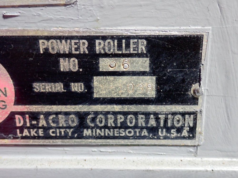 Di-acro 0.040" X 42" Plate Bending Roll - 36