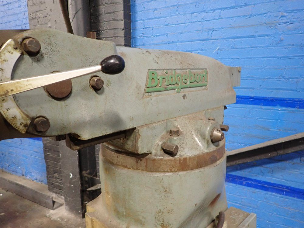Bridgeport 36" X 9" Vertical Mill - 100323