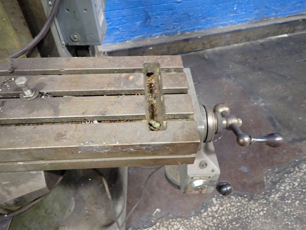 Bridgeport 36" X 9" Vertical Mill - 100323