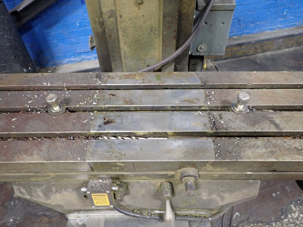 Bridgeport 36" X 9" Vertical Mill - 100323