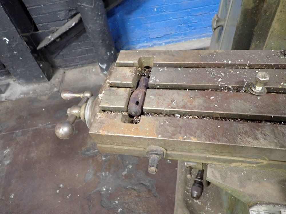Bridgeport 36" X 9" Vertical Mill - 100323