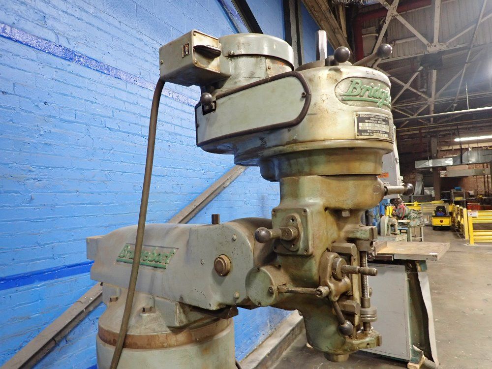 Bridgeport 36" X 9" Vertical Mill - 100323