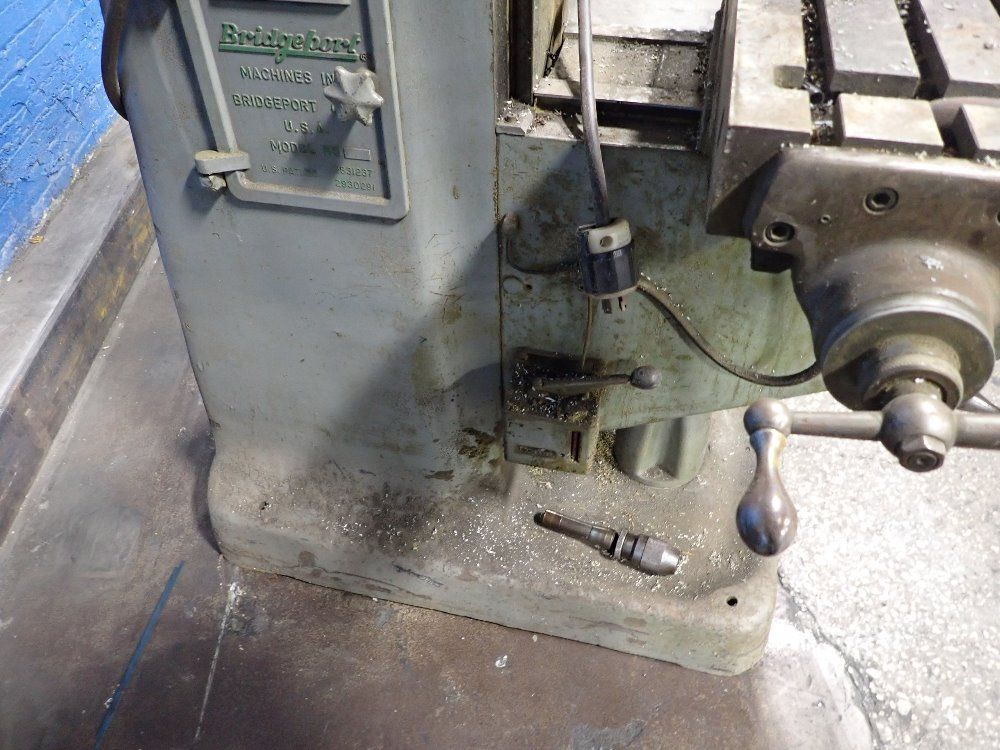 Bridgeport 36" X 9" Vertical Mill - 100323
