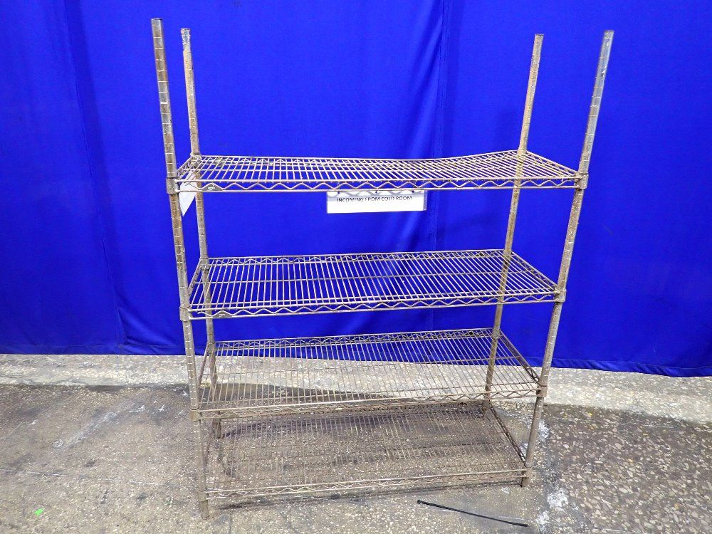 Metro 4 Shelves Wire Shelving Unit