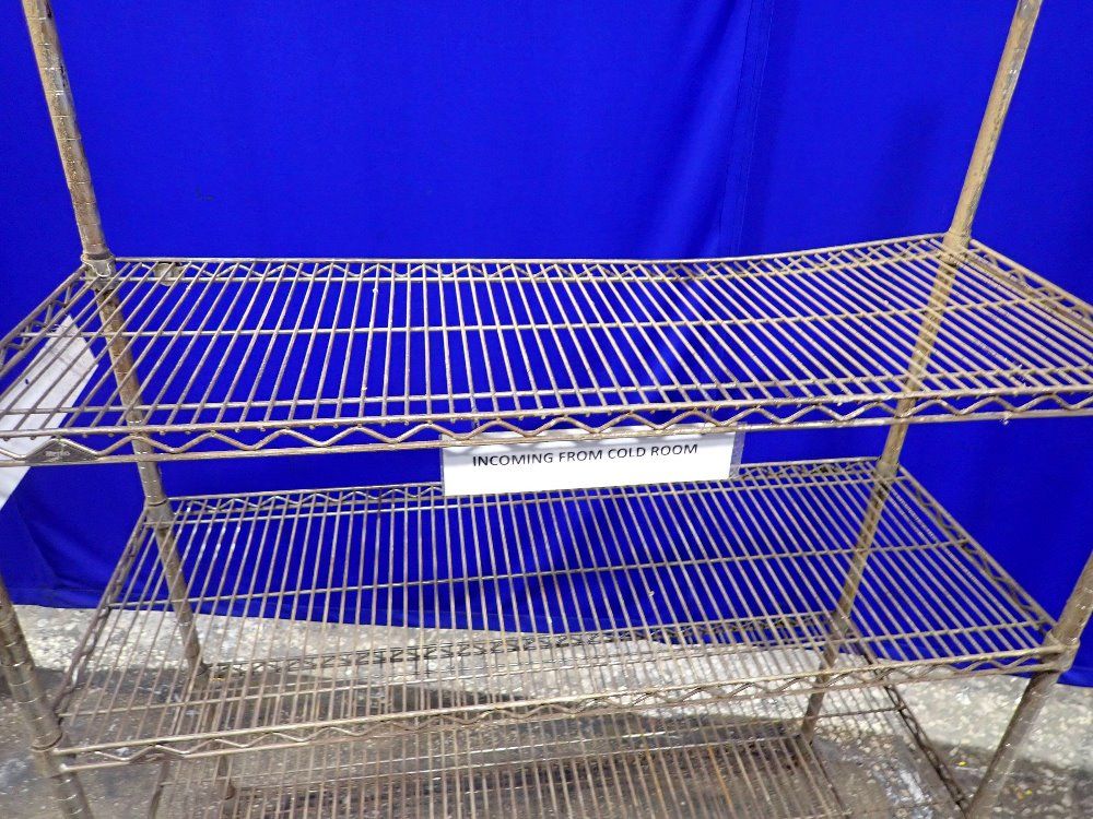 Metro 4 Shelves Wire Shelving Unit