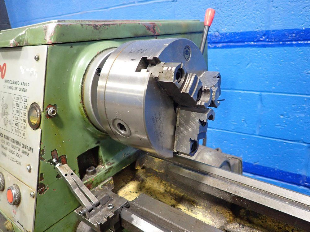 Enco 12" X 16" Lathe - Enco-92030