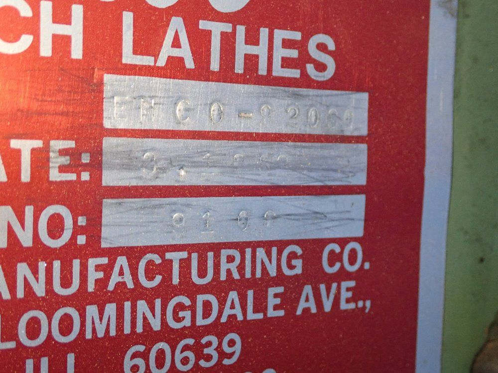 Enco 12" X 16" Lathe - Enco-92030