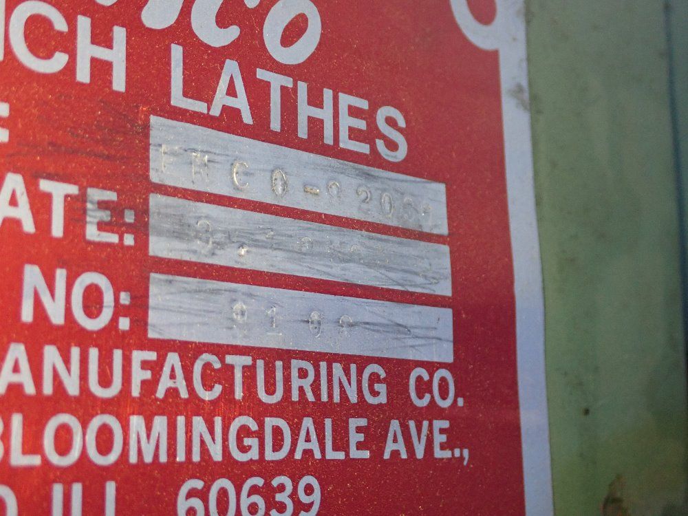 Enco 12" X 16" Lathe - Enco-92030