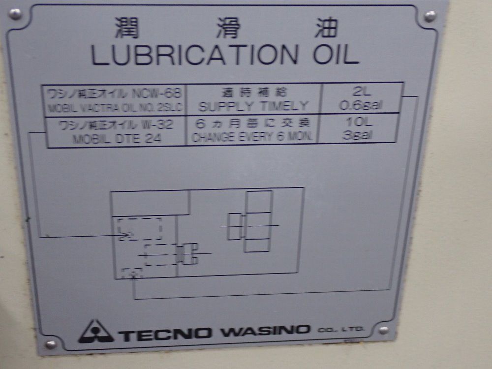 Tecno Wasino 13.8 Kva Cnc Lathe - J1