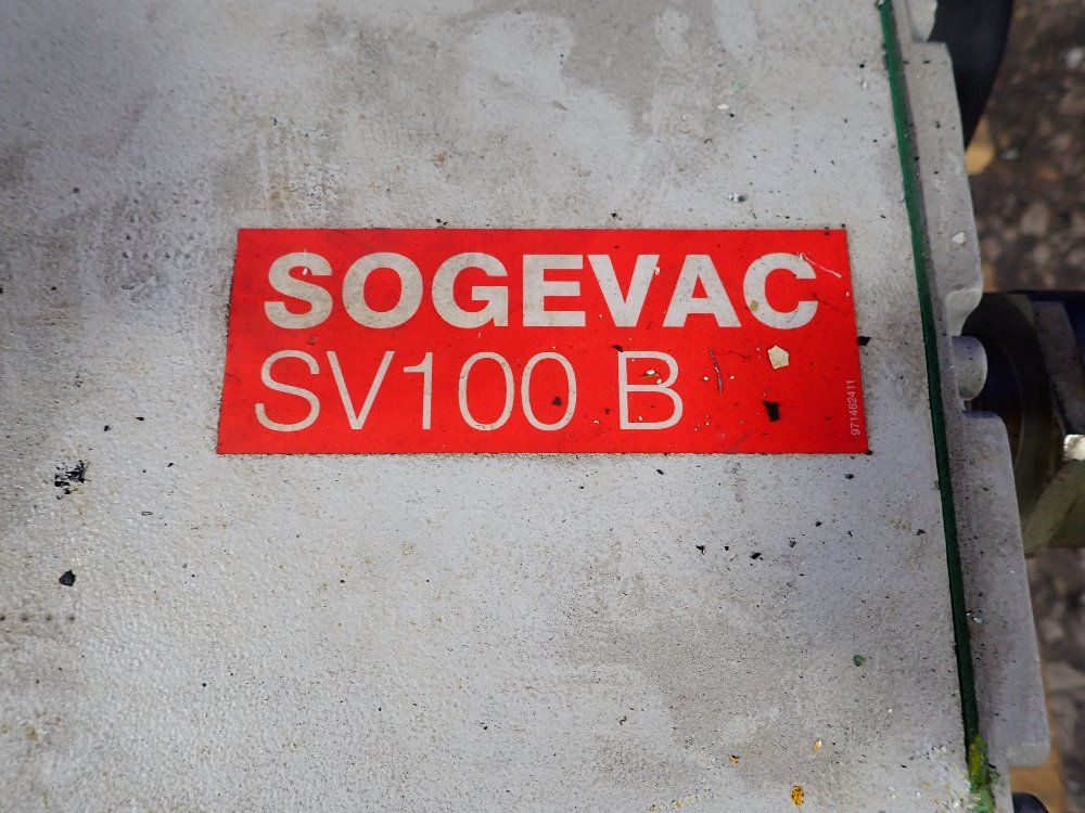 Sogevac Vacuum Pump - 5v100b