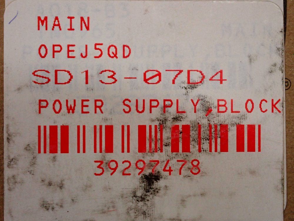 Banner Power Supply Block - Opej5qd