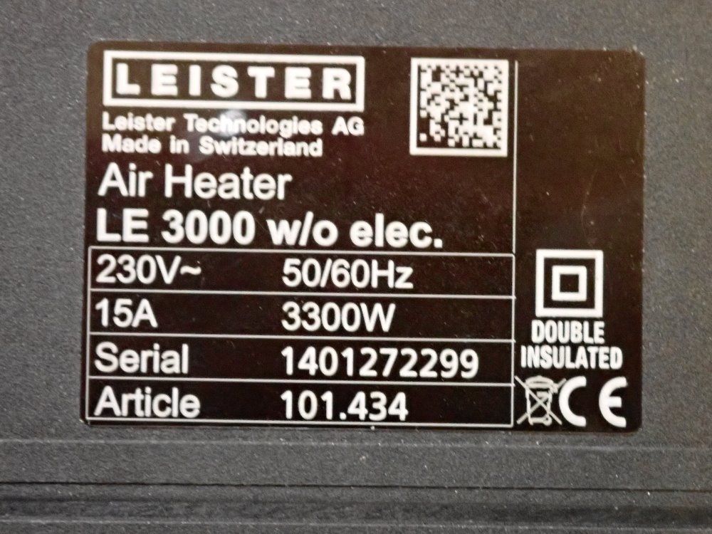 Leister 3300w Air Heater - 3000