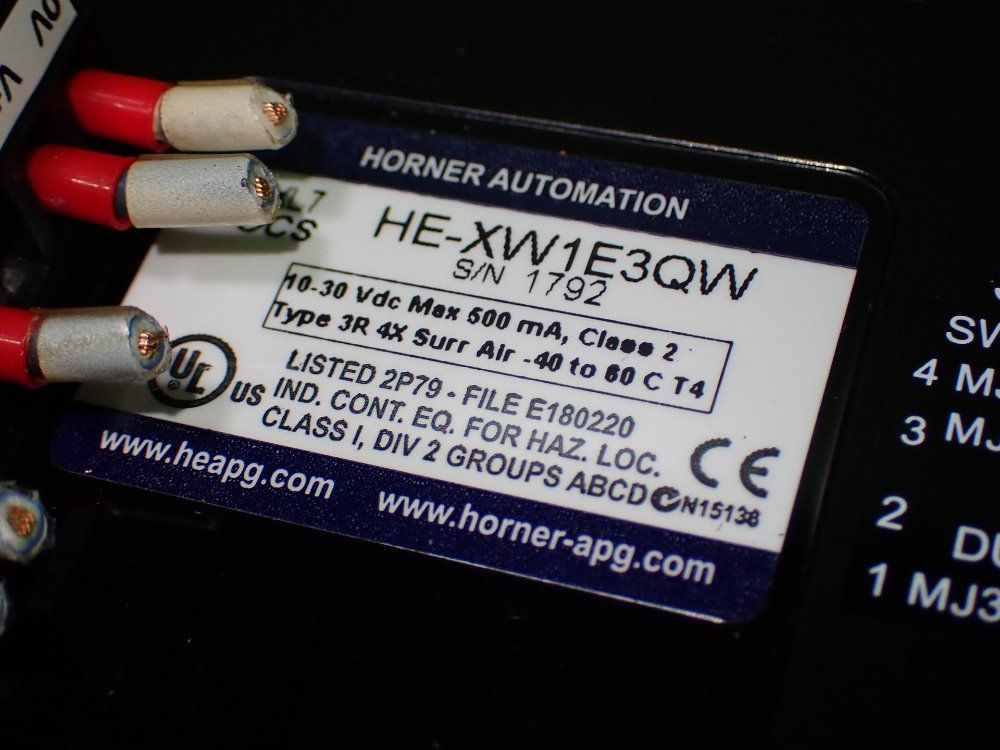 Horner Automation He-xw1e3qw Operator Panel Unit. 10-30vdc. - He-xw1e3qw