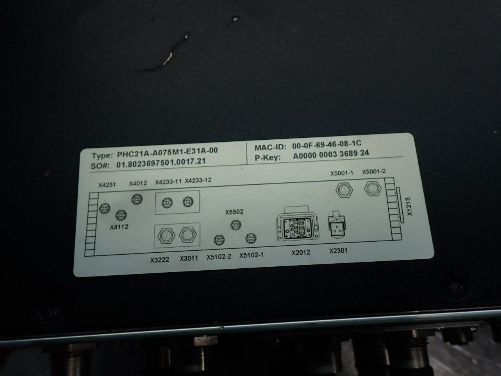 Sew Servodrive Movipro Drive And Application Controller - Phc21a-a075m1-e31a-00