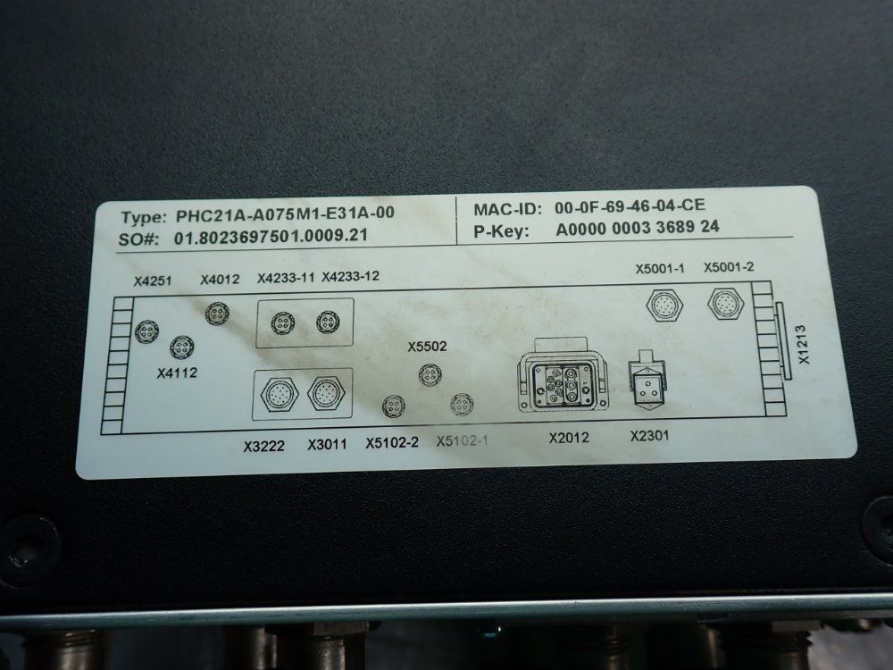 Sew Servodrive Movipro Drive And Application Controller - Phc21a-a075m1-e31a-00