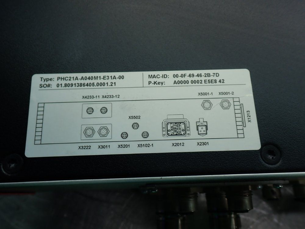 Sew Servodrive Movipro Drive And Application Controller - Phc21a-a075m1-e31a-00