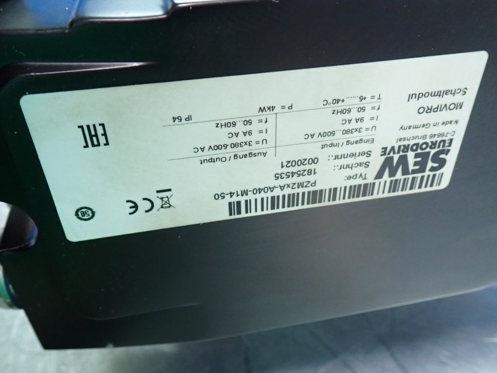 Sew Servodrive Movipro Drive And Application Controller - Phc21a-a075m1-e31a-00