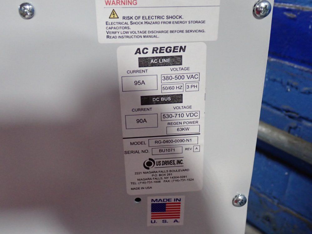 Us Drives Inc Ac Line Module - Rg-0400-0090-n1