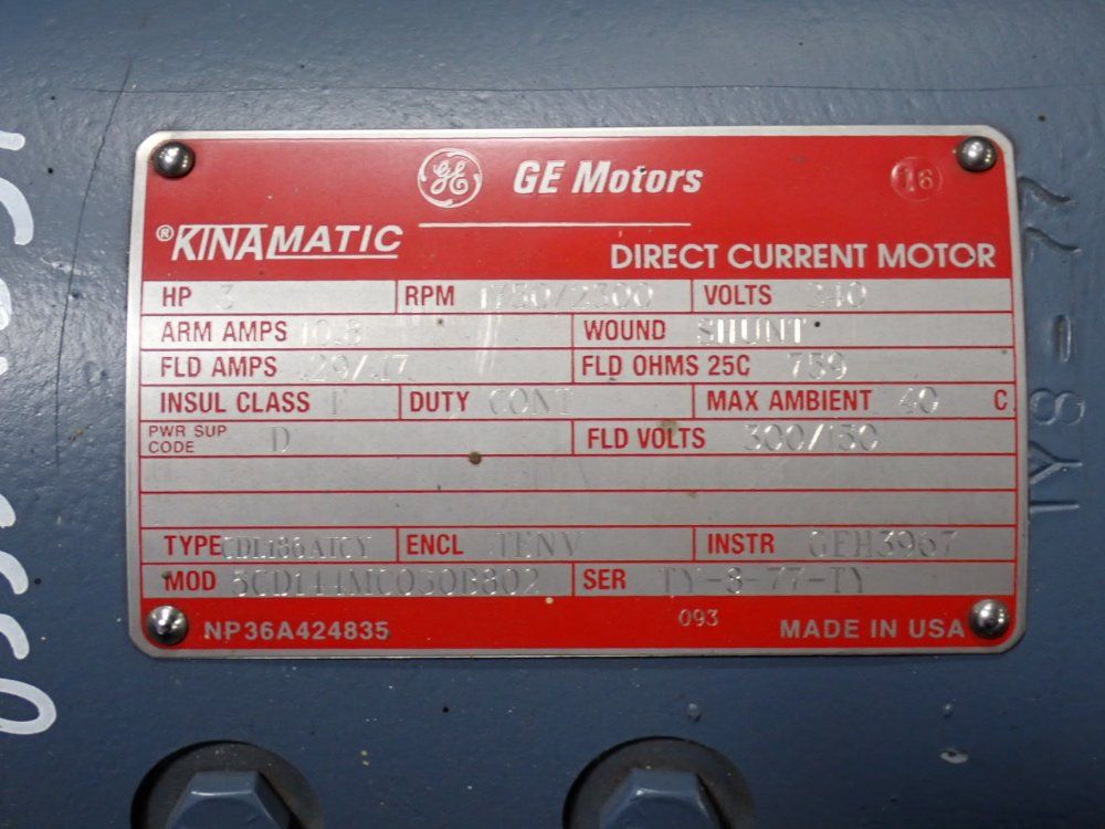 Avtron 3 Hp Incremental Encoder - M193b