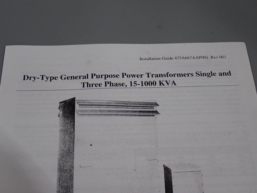 Ge 30 Kva Transformer - 9t23b3872