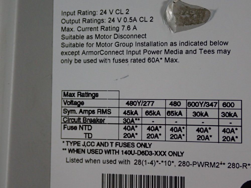 Allen Bradley Ethernet Base Module - 280e-fn-10-r