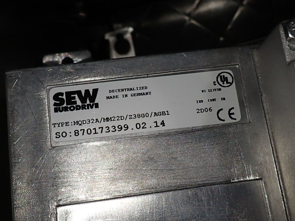 Sew Eurodrive Field Distributor - Mqd32a/m22d/z38g0/agb1