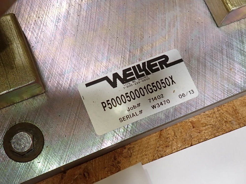 Welker Bearing Co Linear Slide - P500050001g5050x