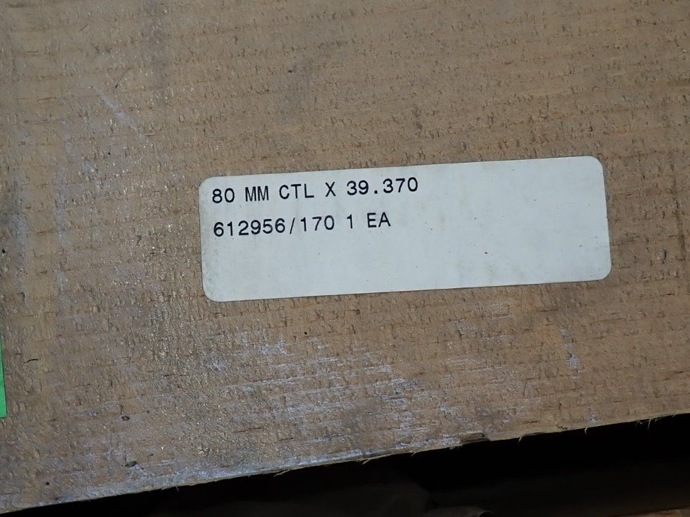 80 Mm X 39 1/2" Shafts